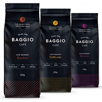 Kit de cafés Especiais Baggio