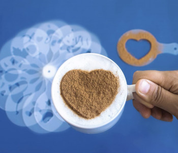 Moldes para decorar o café