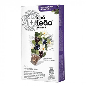 Amora, mirtilo e baunilha