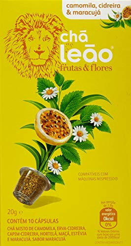 Camomila, cidreira e maracujá