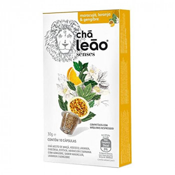 Maracujá, laranja e gengibre